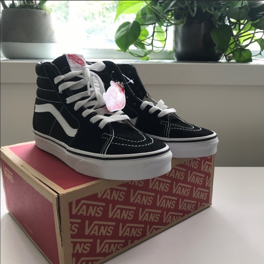 Vans Sk8-Hi Black Size 7.5